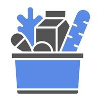 Groceries Vector Icon Style