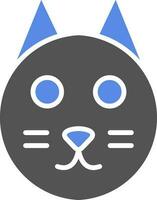 gato vector icono estilo