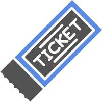 Get Ticket Vector Icon Style