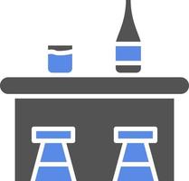 Bar Counter Vector Icon Style