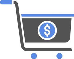 Shopping Cart Vector Icon Style