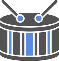 Drum Vector Icon Style