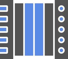 Accordion Vector Icon Style