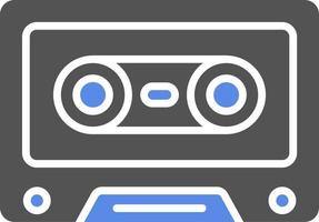 Cassette Vector Icon Style