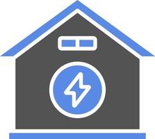 Power Housing Vector Icon Style