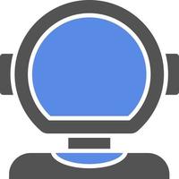 Diving Helmet Vector Icon Style