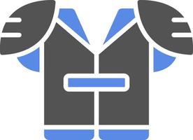 Rugby Vest Gear Vector Icon Style