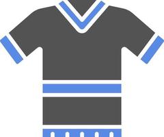 rugby camisa vector icono estilo