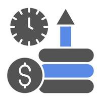 Making Money Vector Icon Style