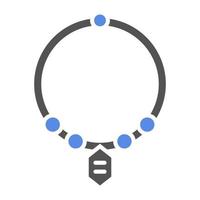 Necklace Vector Icon Style