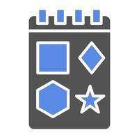 Geometric Shapes Vector Icon Style