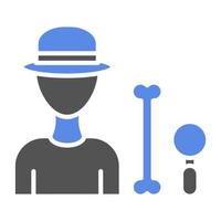 Archaeologist Male Vector Icon Style