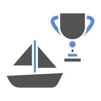 Monsoon Cup Vector Icon Style