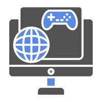 Online Games Vector Icon Style
