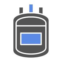 Blood Bag Vector Icon Style