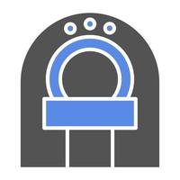 CT Scan Vector Icon Style