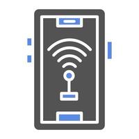 Wifi Tethering Vector Icon Style