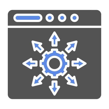 Functionality Vector Icon Style