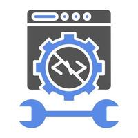No Code Tool Vector Icon Style