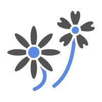 Flowers Vector Icon Style