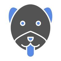Dog Vector Icon Style