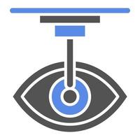 Laser Vision Correction Vector Icon Style