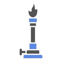 Bunsen Burner Vector Icon Style