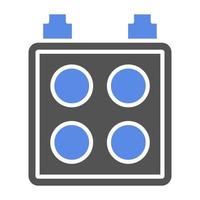 Backlight Vector Icon Style