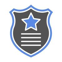 Law Enforcement Vector Icon Style