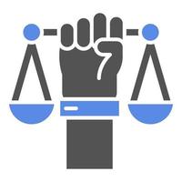 Civil Law Vector Icon Style