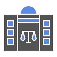 Department of Justice Vector Icon Style