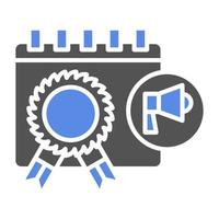 Event Promotion Vector Icon Style