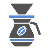 Coffee Filter Vector Icon Style