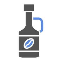 Coffee Syrup Vector Icon Style