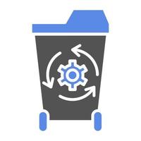 Waste Recovery Vector Icon Style