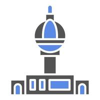 fernsehturm Berlina vector icono estilo