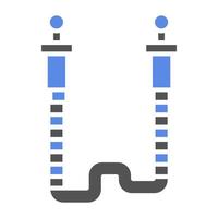 Jumping Rope Vector Icon Style