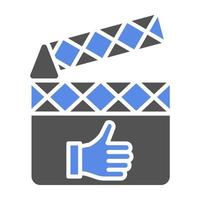Movie Review Vector Icon Style