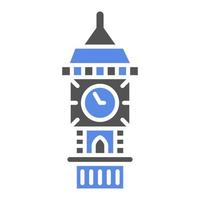 Big Ben Vector Icon Style