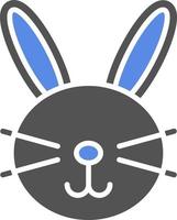 Easter Bunny Vector Icon Style