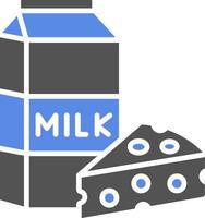 Dairy Item Vector Icon Style