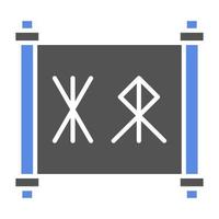 Runes Vector Icon Style