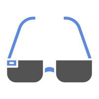 3d Glasses Vector Icon Style