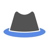 vaquero sombrero vector icono estilo