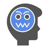 Facial Expression Vector Icon Style