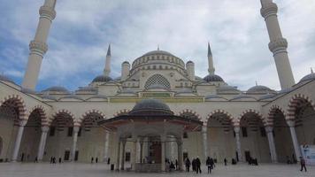 Truthahn Istanbul 12 Januar 2023. Camlica Moschee größten Moschee im Asien video