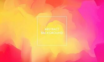 abstract gradient blur background with red, blue, pink, yellow, orange color vector