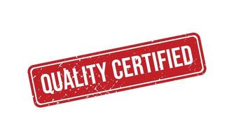 calidad certificado caucho grunge sello sello valores vector