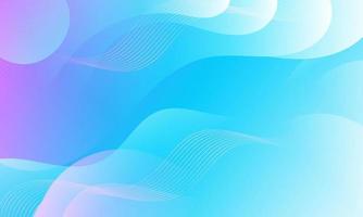 Abstract Gradient Purple Blue liquid Wave Background vector