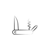 pocketknife vector icon